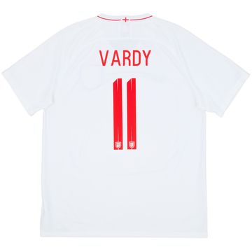 2018-19 England Home Shirt Vardy #11 - 9/10 - (XL)