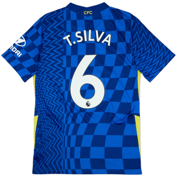 2021-22 Chelsea Home Shirt T.Silva #6 - 9/10 - (S)