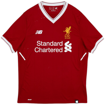 2017-18 Liverpool 125 Years Home Shirt - 4/10 - (S)