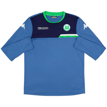 2014-15 Wolfsburg Kappa Training L/S Shirt - 8/10 - (M)