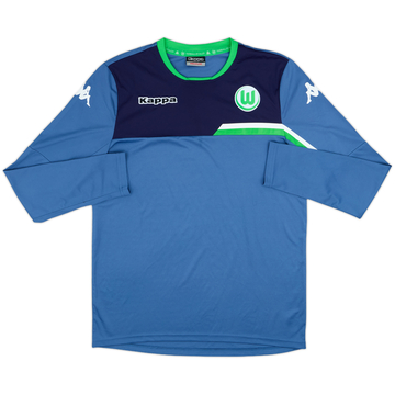 2015-16 Wolfsburg Kappa Training L/S Shirt - 8/10 - (M)