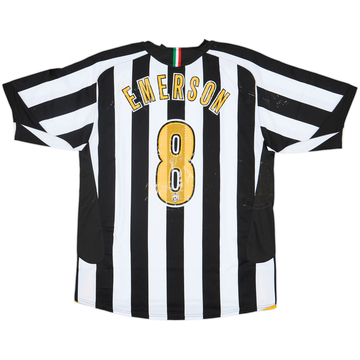 2005-06 Juventus Home Shirt Emerson #8 (L)