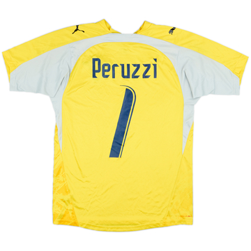 2006-07 Lazio GK S/S Shirt Peruzzi #1 - 7/10 - (M)