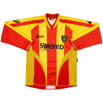 2004-05 Lecce Home L/S Shirt - 7/10 - (M)