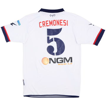 2014-15 Crotone Match Issue Away Shirt Cremonesi #5