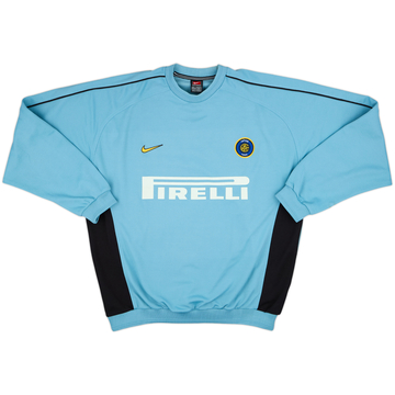 1999-00 Inter Milan Nike Sweat Top - 6/10 - (L)