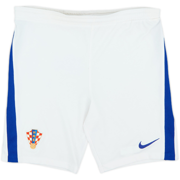 2020-22 Croatia Home Shorts - 7/10 - (L.Boys)