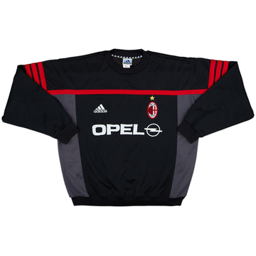 1999-00 AC Milan adidas Sweat Top - 8/10 - (L/XL)