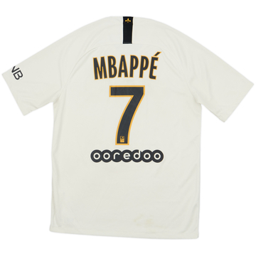 2018-19 Paris Saint-Germain Away Shirt Mbappe #7 - 8/10 - (M)