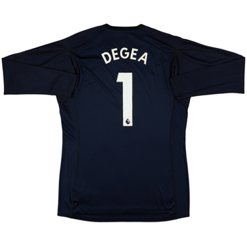 Camiseta de portero del Manchester United 2017-18 DeGea #1 - 6/10 - (L)