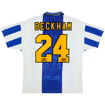 1994-96 Manchester United Third Shirt Beckham #24 - 6/10 - (L)