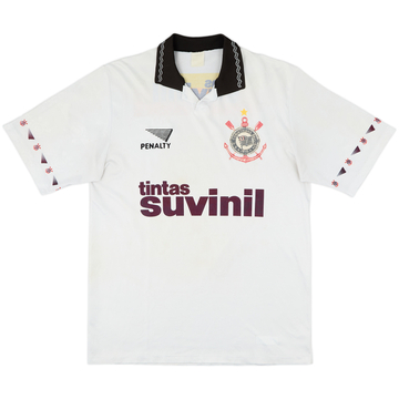 1995 Corinthians Home Shirt - 5/10 - (L)