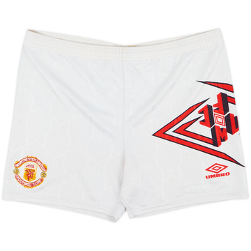 1992-94 Manchester United Home Shorts - 5/10 - (M)