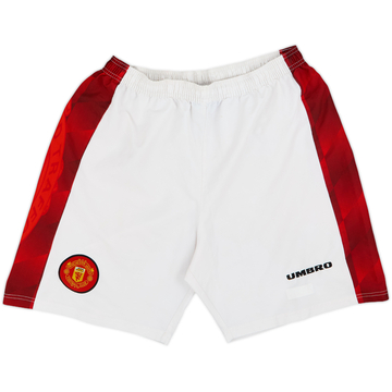 1996-98 Manchester United Home Shorts - 8/10 - (L)