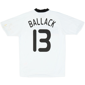 2008-09 Germany Home Shirt Ballack #13 - 6/10 - (M)