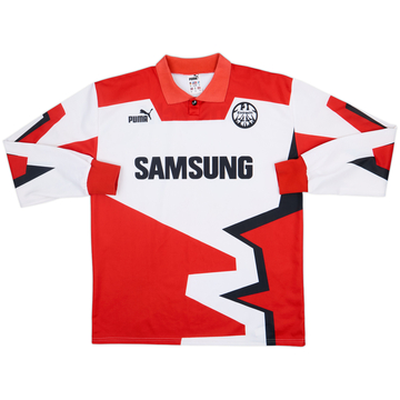 1992-93 Eintracht Frankfurt Fourth L/S Shirt - 8/10 - (XL)