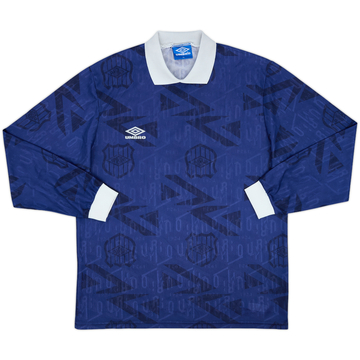 1990s Umbro Template L/S Shirt #8 - 7/10 - (XL)