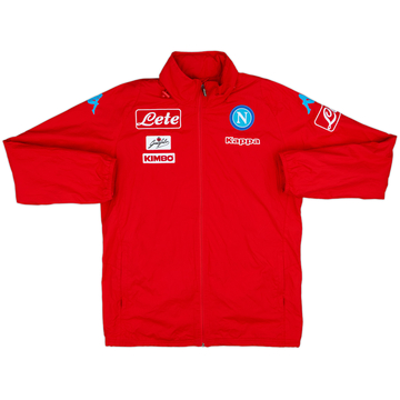 2016-17 Napoli Kappa Hooded Rain Jacket - 10/10 - (L)