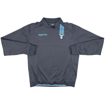 2013-14 Lazio Macron 1/4 Zip Drill Top - 8/10 - (XL.Boys)