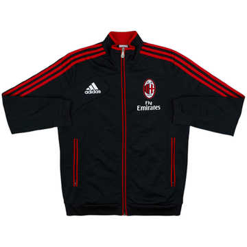 2012-13 AC Milan adidas Track Jacket - 8/10 - (L.Boys)