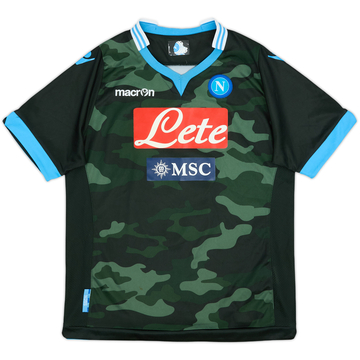 2013-14 Napoli Away Shirt #9 - 4/10 - (XL.Boys)
