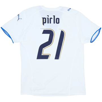 2006 Italy Away Shirt Pirlo #21 - 5/10 - (XL)