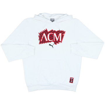 2020-21 AC Milan Puma Hooded Sweat Top - 6/10 - (M)