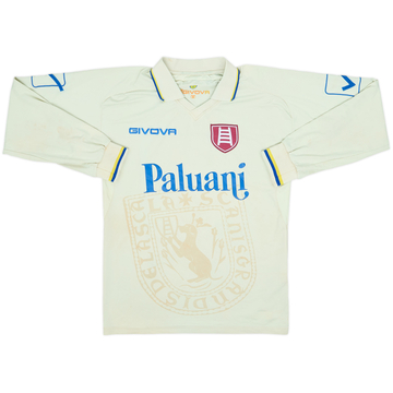 2009-11 Chievo Verona Away L/S Shirt #1 - 6/10 - (M)