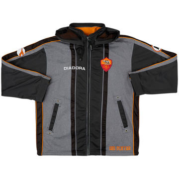 1998-00 Roma Diadora Hooded Track Jacket - 8/10 - (L)