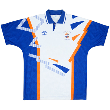 1991-92 Luton Town Home Shirt - 8/10 - (XL)