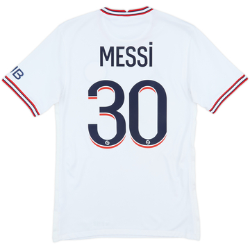2021-22 Paris Saint-Germain Fourth Shirt Messi #30 - 8/10 - (XS)