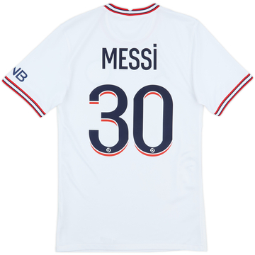 2021-22 Paris Saint-Germain Fourth Shirt Messi #30 - 8/10 - (XS)
