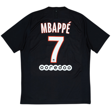 2019-20 Paris Saint-Germain Fourth Shirt Mbappe #7 - 6/10 - (L)