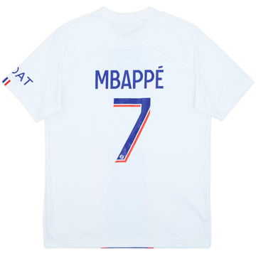 2022-23 Paris Saint-Germain Third Shirt Mbappe #7 - 7/10 - (M)