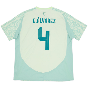 2024-25 Mexico Away Shirt E.Alvarez #4 (XXL)
