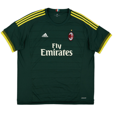 2015-16 AC Milan Third Shirt - 10/10 - (XXL)