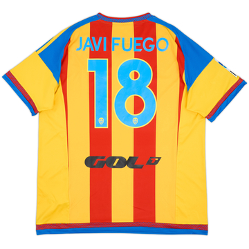 2015-16 Valencia Away Shirt Javi Fuego #18 - 8/10 - (XL)