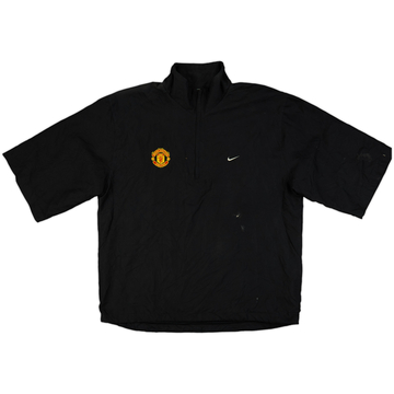 2005-06 Manchester United Nike Golf 1/4 Zip S/S Drill Top - 7/10 - (XL)