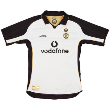 2001-02 Manchester United Centenary Away/Third Shirt - 7/10 - (M.Boys)