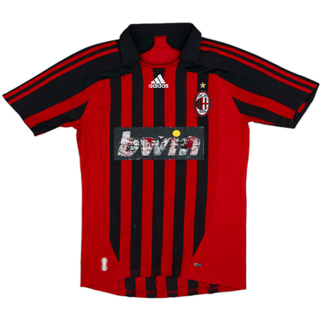 2007-08 AC Milan Home Shirt - 4/10 - (S)
