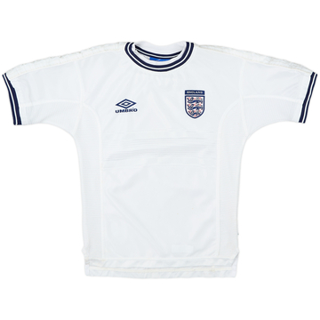 1999-01 England Home Shirt - 6/10 - (L.Boys)