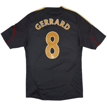 2009-10 Liverpool Away Shirt Gerrard #8 - 6/10 - (M)