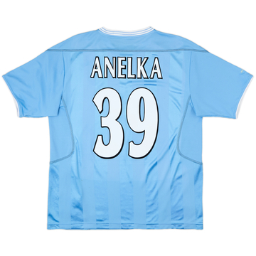 2003-04 Manchester City Home Shirt Anelka #39 - 6/10 - (M)