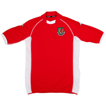 2002-04 Wales Home Shirt - 7/10 - (M)