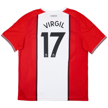2017-18 Southampton Home Shirt Virgil #17 - 9/10 - (3XL)