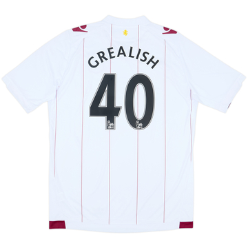2014-15 Aston Villa Away Shirt Grealish #40 (XXL)