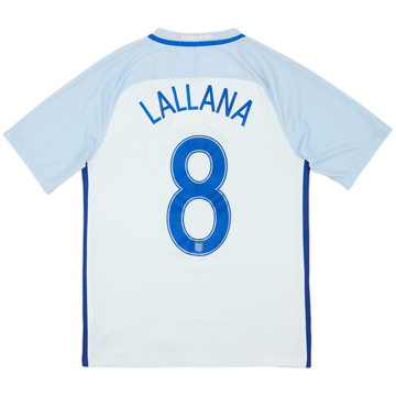 2016-17 England Home Shirt Lallana #8 - 6/10 - (S)