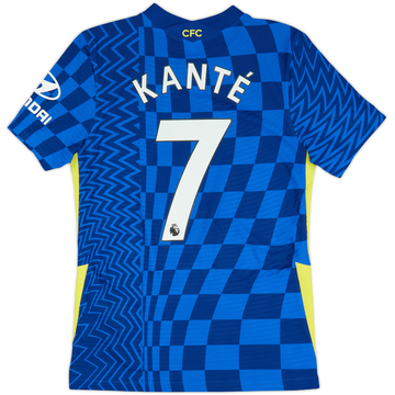 2021-22 Chelsea Authentic Home Shirt Kante #7 - 9/10 - (S)