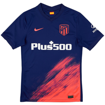 2021-22 Atletico Madrid Away Shirt - 7/10 - (S)