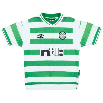 1999-01 Celtic Home Shirt - 7/10 - (S.Boys)